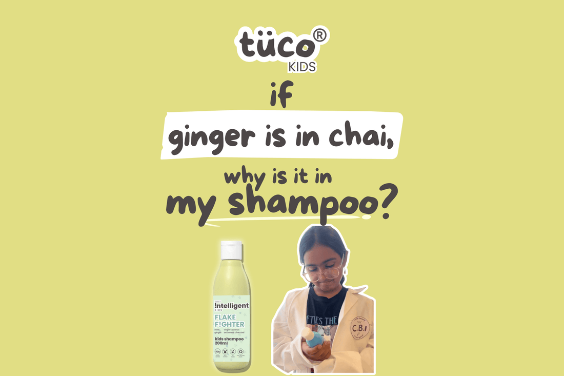 Why Is Ginger in My Anti-Dandruff Shampoo? The Science Behind This Natural Remedy - Tuco Kids