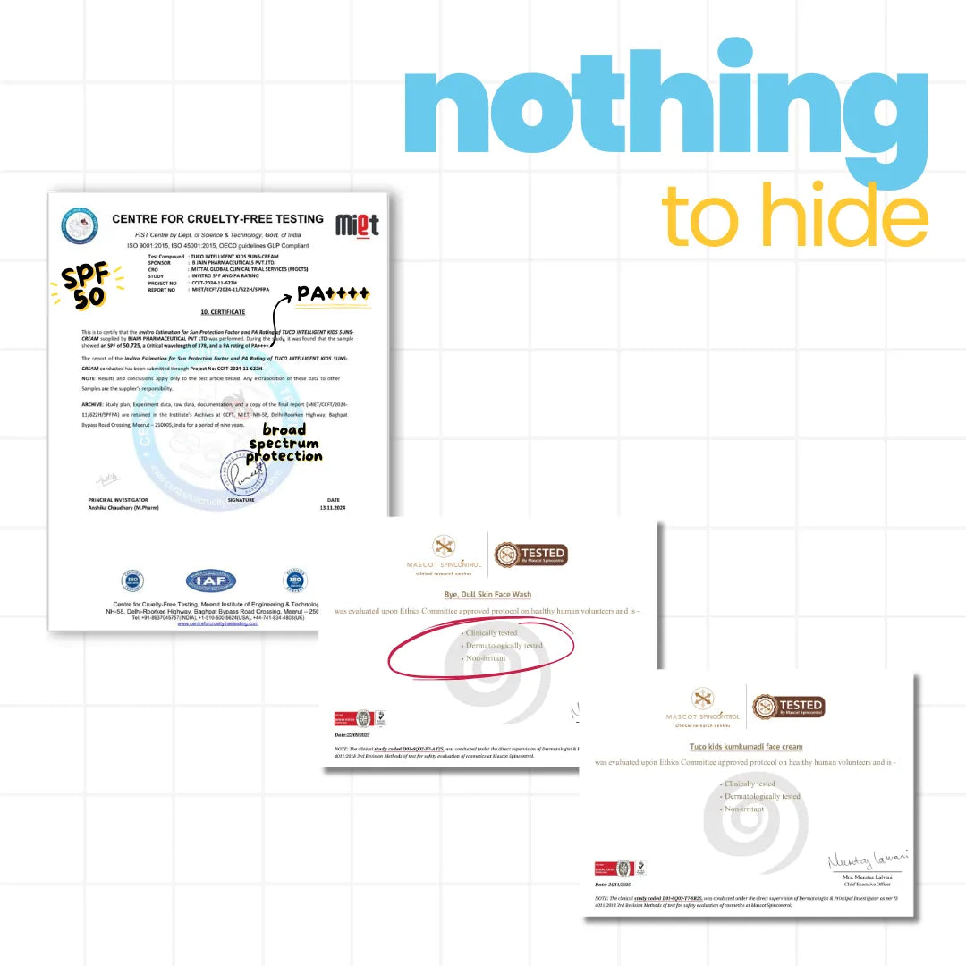 Dull Face Kit for kids - SPF 50