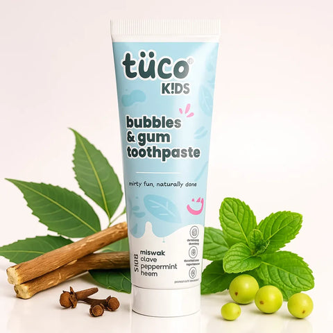 bubbles & gum toothpaste