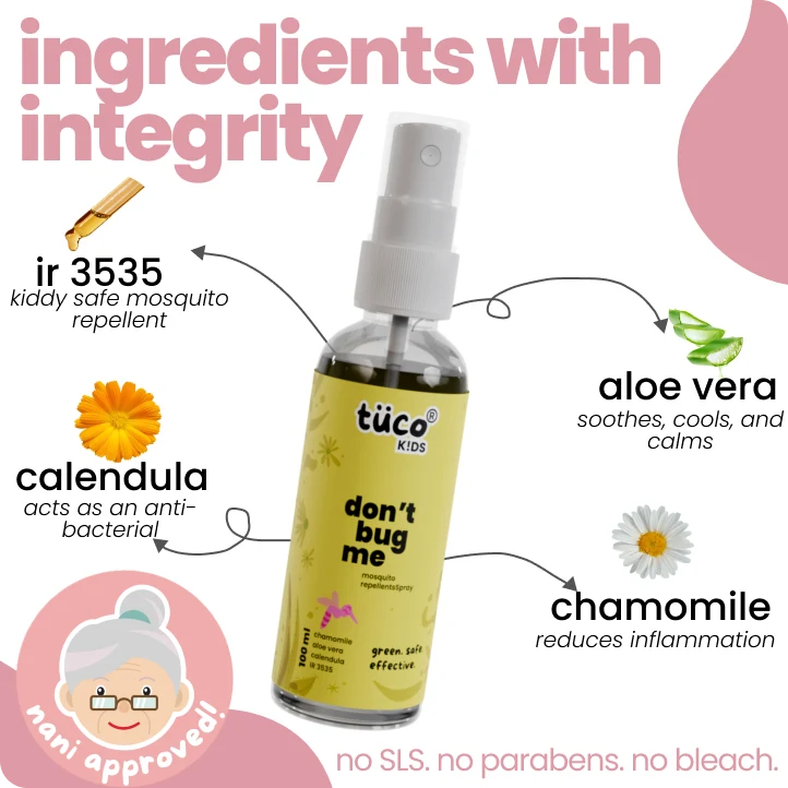 Kids Safe Adventure Gift Pack: body mist + sunscreen + mosquito repellent spray