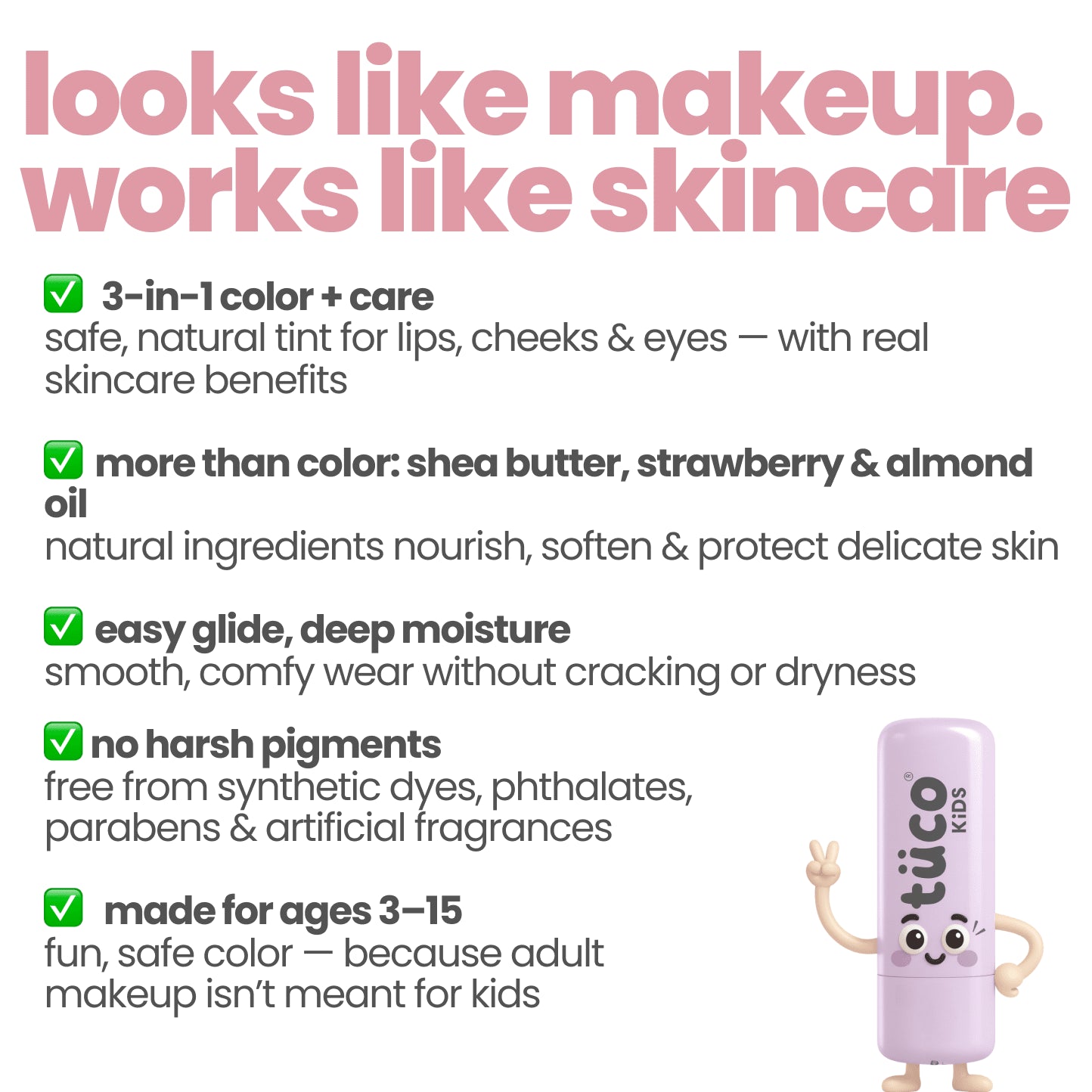 Strawberry Triple Tint for Kids