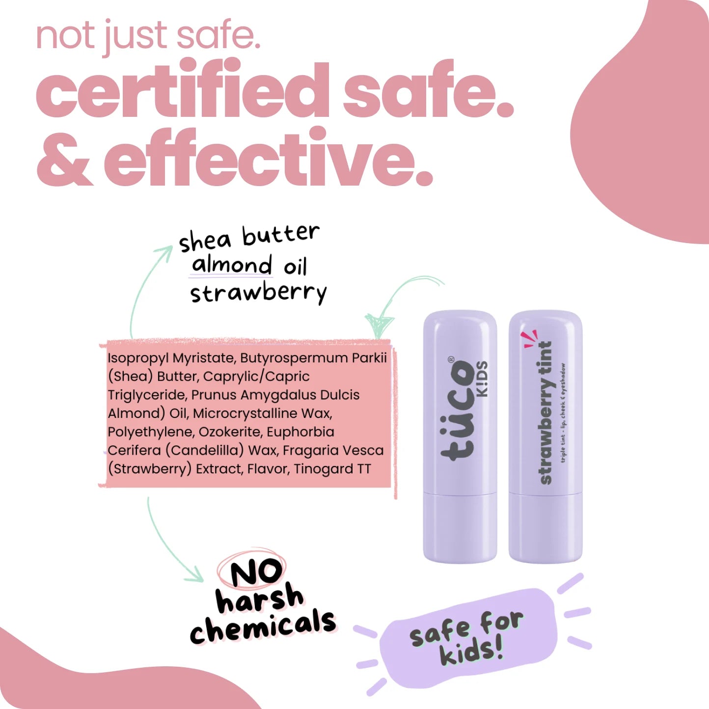 Strawberry Triple Tint for Kids