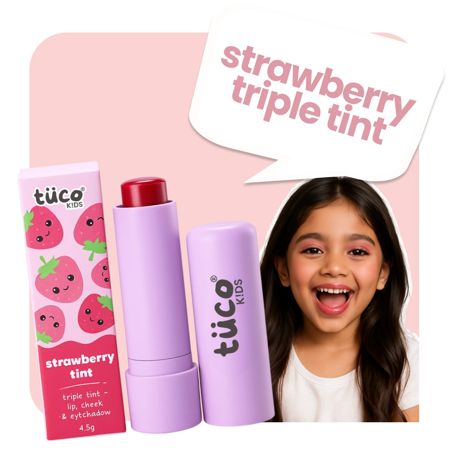 Strawberry Triple Tint for Kids