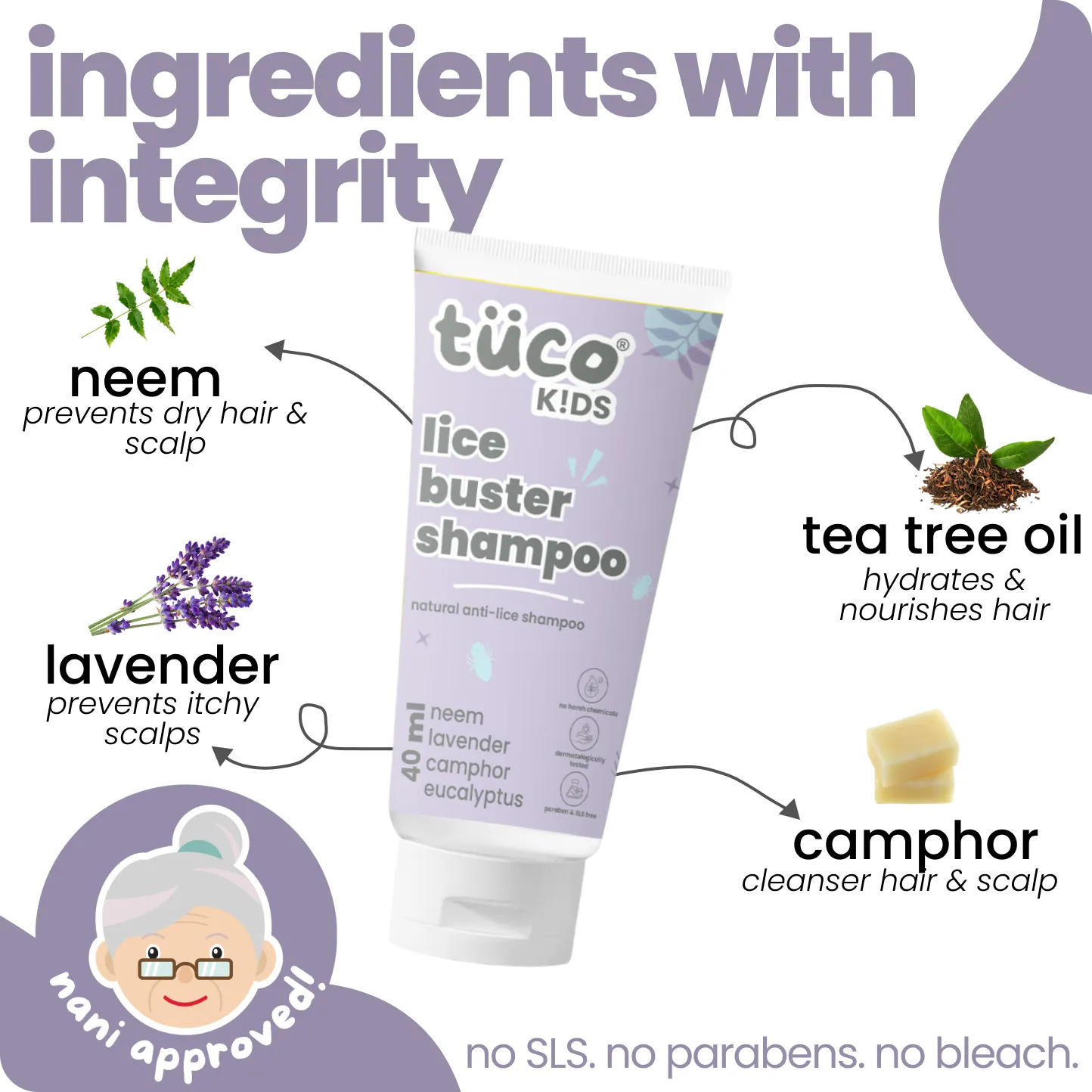 lice buster shampoo 40ml