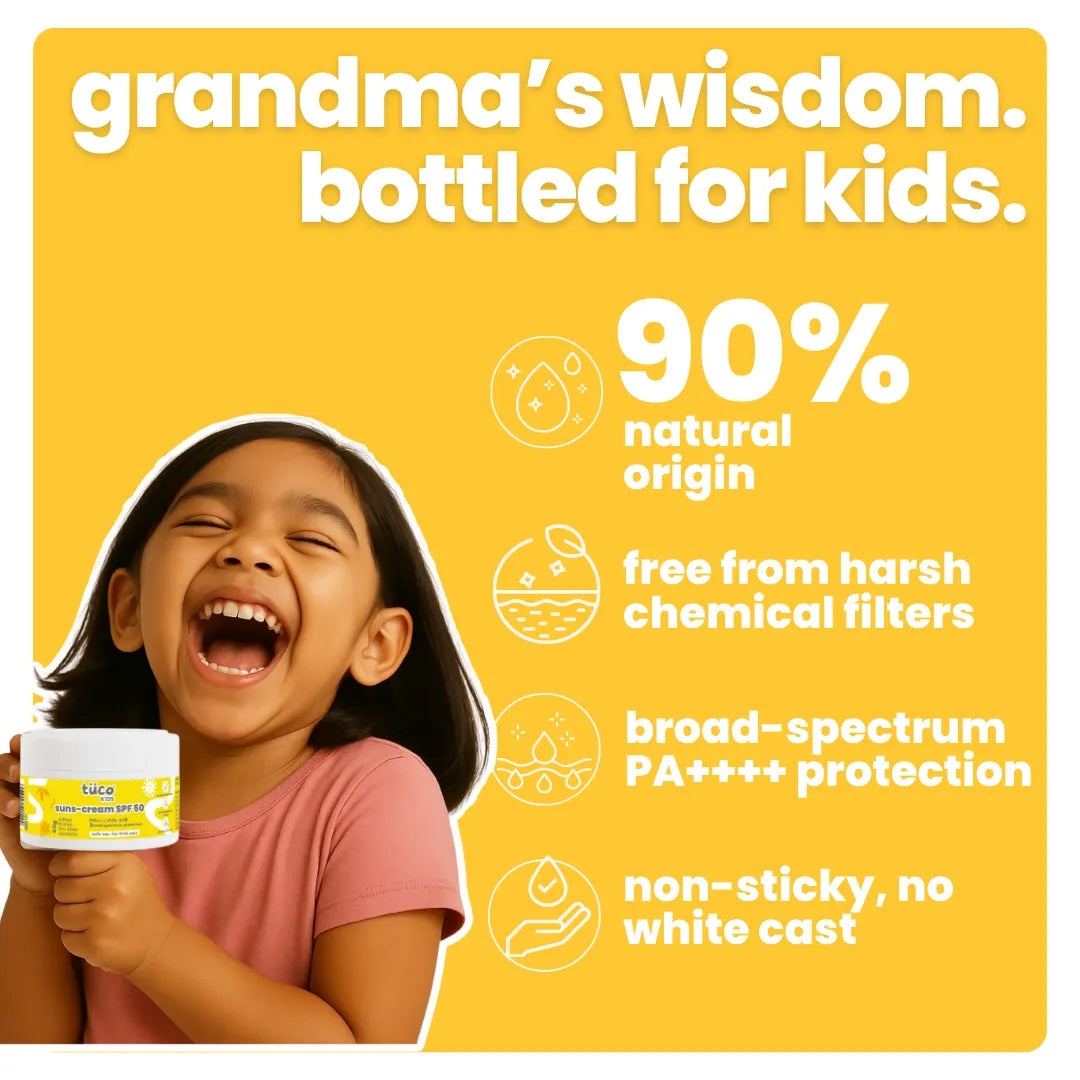 2-in-1 Sunscreen for Kids SPF 50 - (50g)