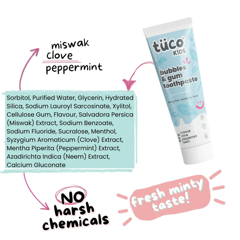 Bubbles & Gum Toothpaste