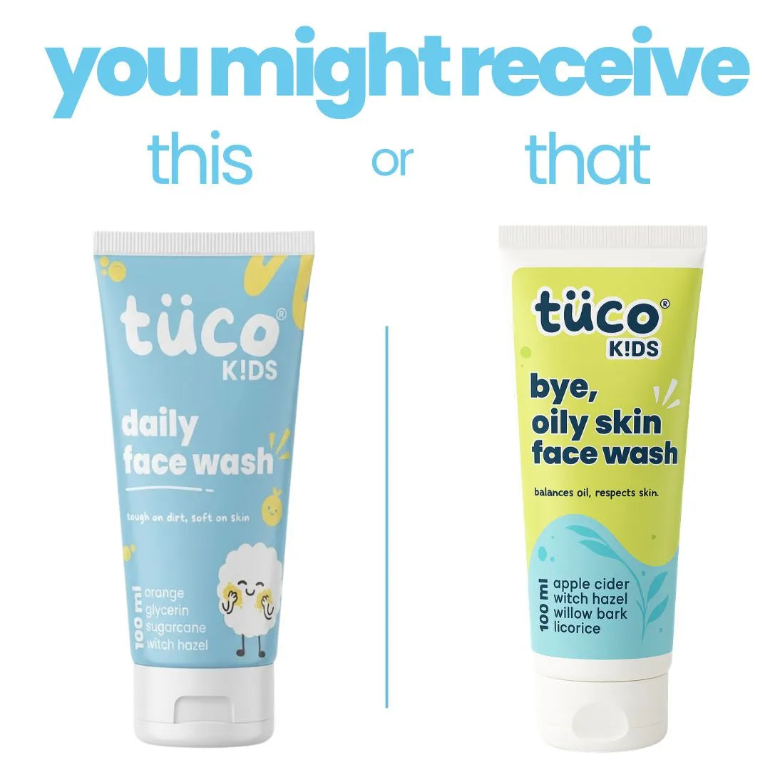 Non-greasy face Wash + Face Gel Combo