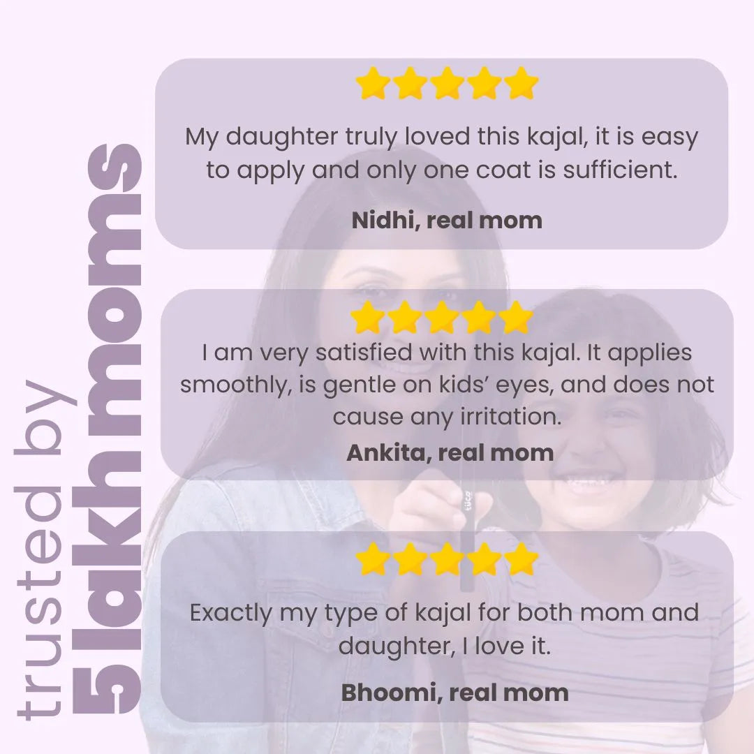 Organic Kajal For Kids - gentle formula