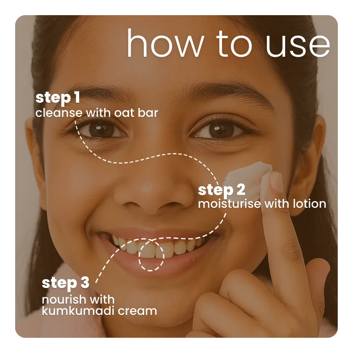 Safe daily skincare routine in 3 easy steps!