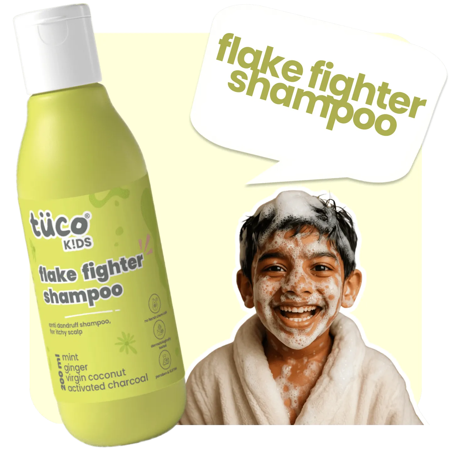 Flake Fighter Anti Dandruff Shampoo 200 ml