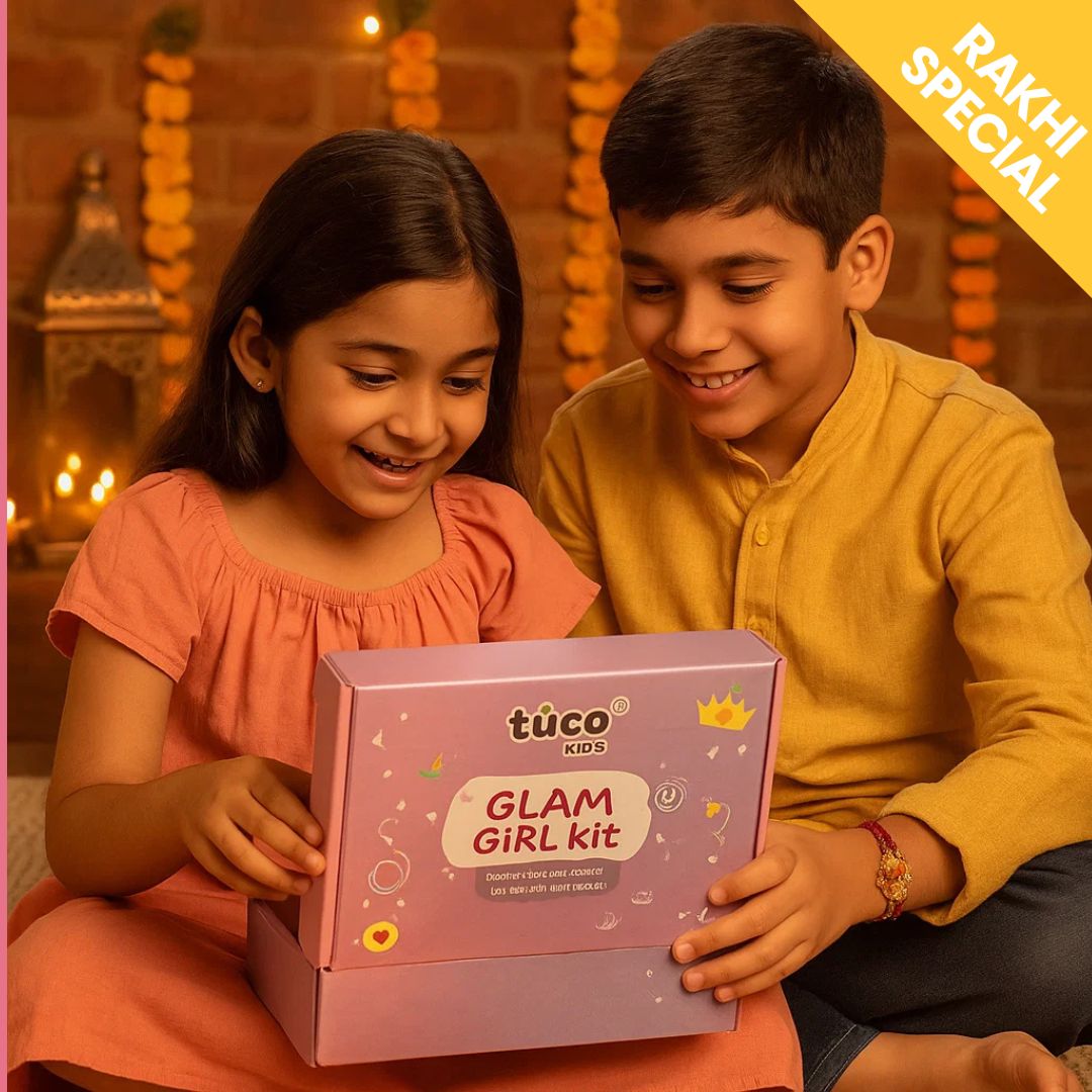 Glam Girl Kit: Beetroot Triple Tint + Fresh Body Mist + Kiddy Kajal - Tuco Kids