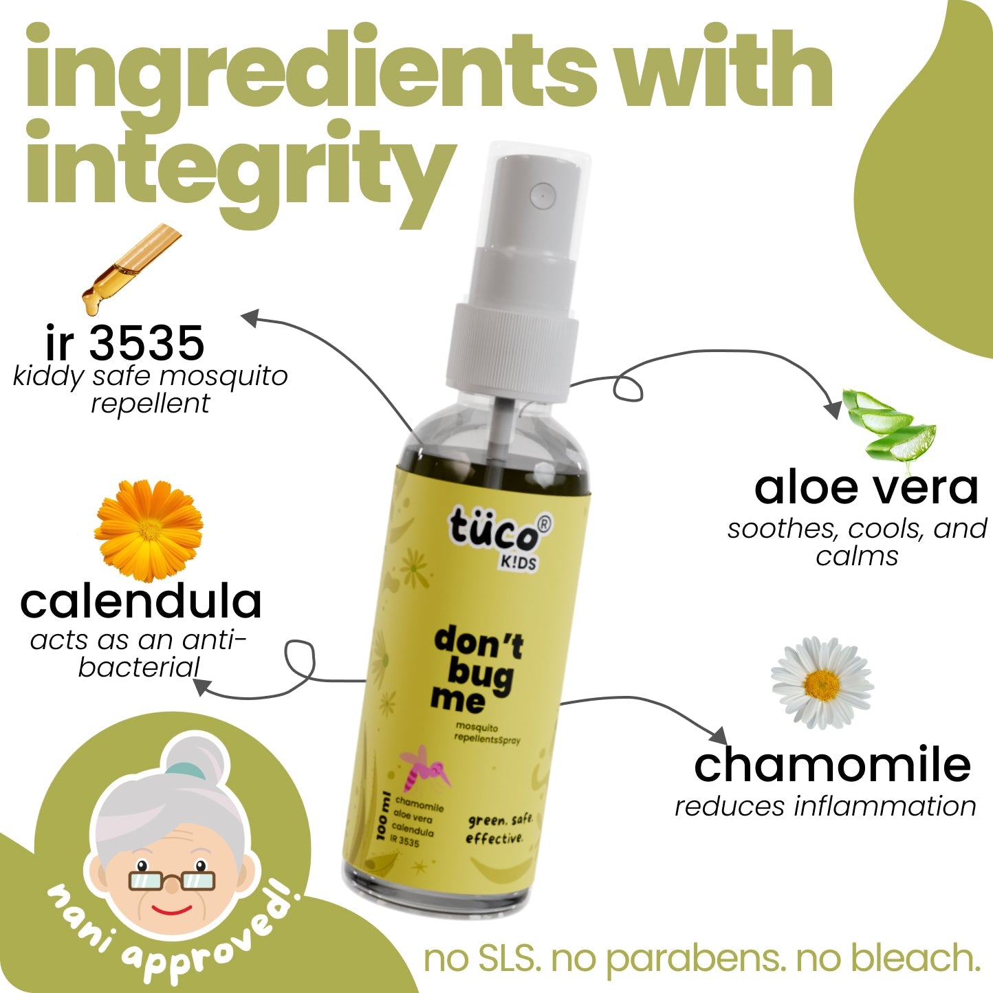 Natural Mosquito Repellent Spray for Kids - Tuco Kids