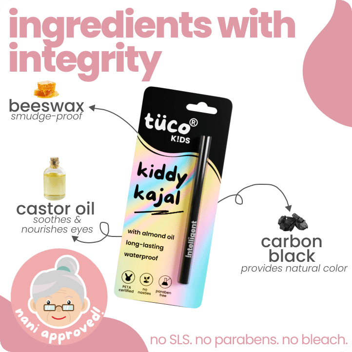 nontoxic makeup gift pack - natural kajal + tint - Tuco Kids