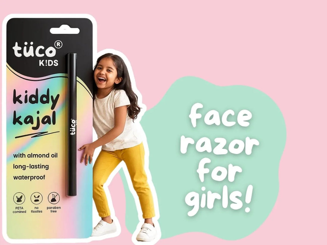 Kids Razor Visual How to Use a Face Razor for Girls Safely with Kids-Friendly Skincare ...