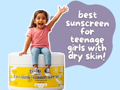 Hydration + Protection: Best Sunscreens for Teenage Girls with Dry Skin