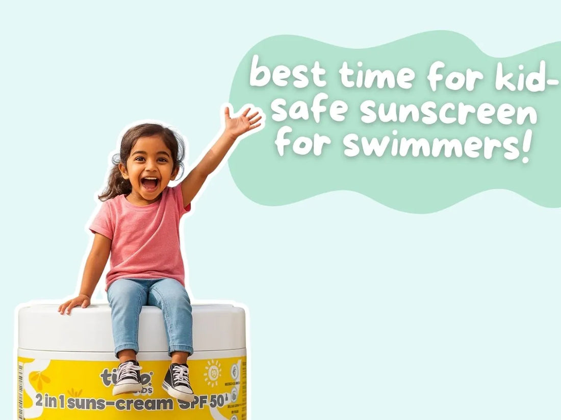 Sunscreen for Swimming for Kids: Why Timing Matters More Than SPF Number at the Pool or Beach