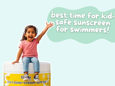 Sunscreen for Swimming for Kids: Why Timing Matters More Than SPF Number at the Pool or Beach