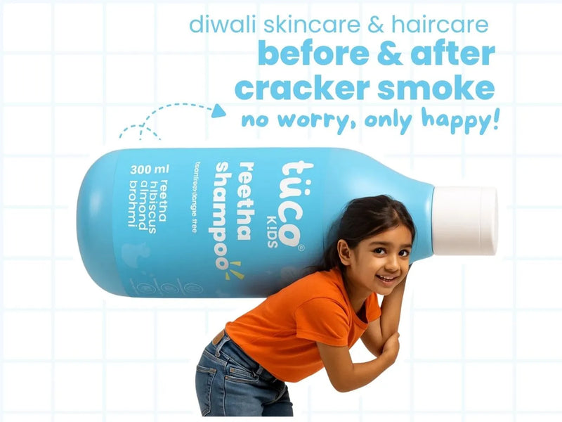 Diwali Skincare & Haircare Routine: Before and After Cracker Smoke