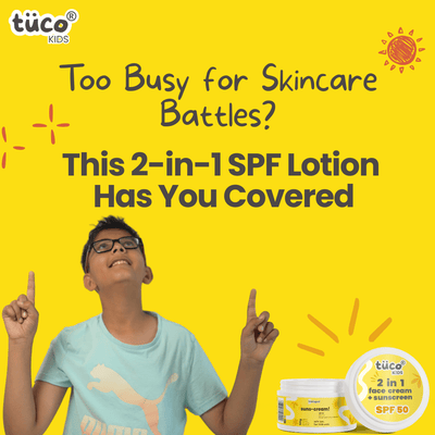 2-in-1 Lotion + Sunscreen: Simplifying Skincare for Busy Moms and Active Kids