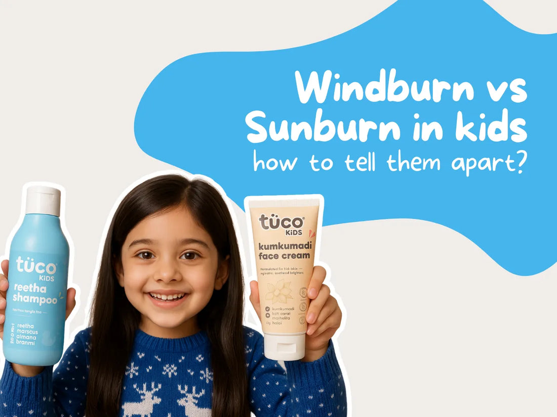 Windburn vs Sunburn in Kids: How to Tell the Difference and Protect Winter Skin