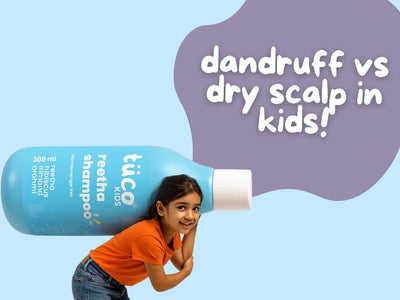 Dandruff vs Dry Scalp in Kids: How to Tell the Difference and Treat Each