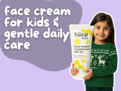Face Cream for Kids and Gentle Everyday Face Care