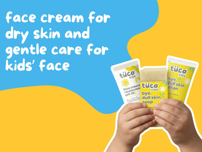 Face Cream for Dry Skin and Gentle Care for Kids' Face