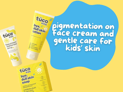 Gentle Face Cream for Pigmentation on Kids Skin