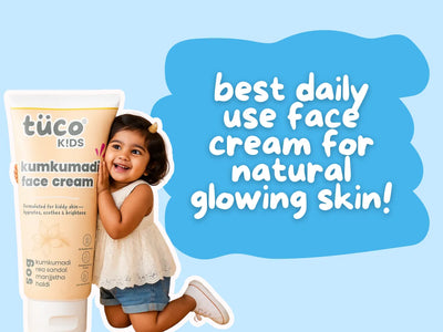 Daily Use Face Cream for Natural Glowing Skin for Kids