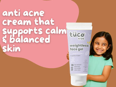 Anti Acne Gel for Clearer Looking Skin in Children and Daily Control