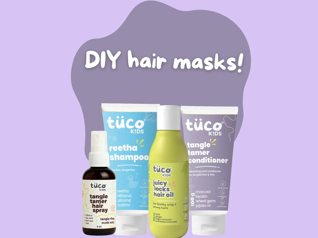DIY Natural Hair Masks for Kids: Safe and Effective Recipes