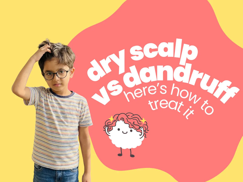 Dry Scalp vs Dandruff in Kids: How to Tell the Difference in Winter