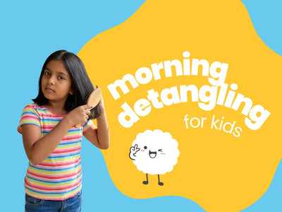 Morning Hair Detangling for School: Quick Winter Routine