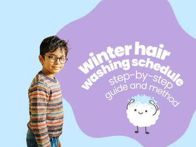Winter Hair Washing Schedule for Kids: How Many Times Per Week