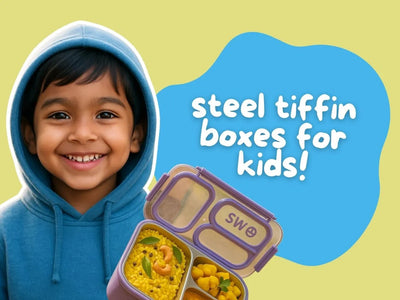 Steel Tiffin Boxes for Kids: Why They’re Considered a Healthy Lunch Box Option