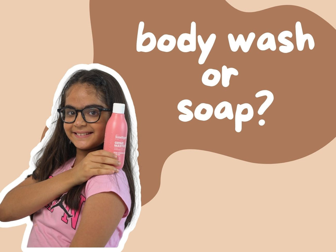 Is Body Wash or Soap Bar Better for Children?