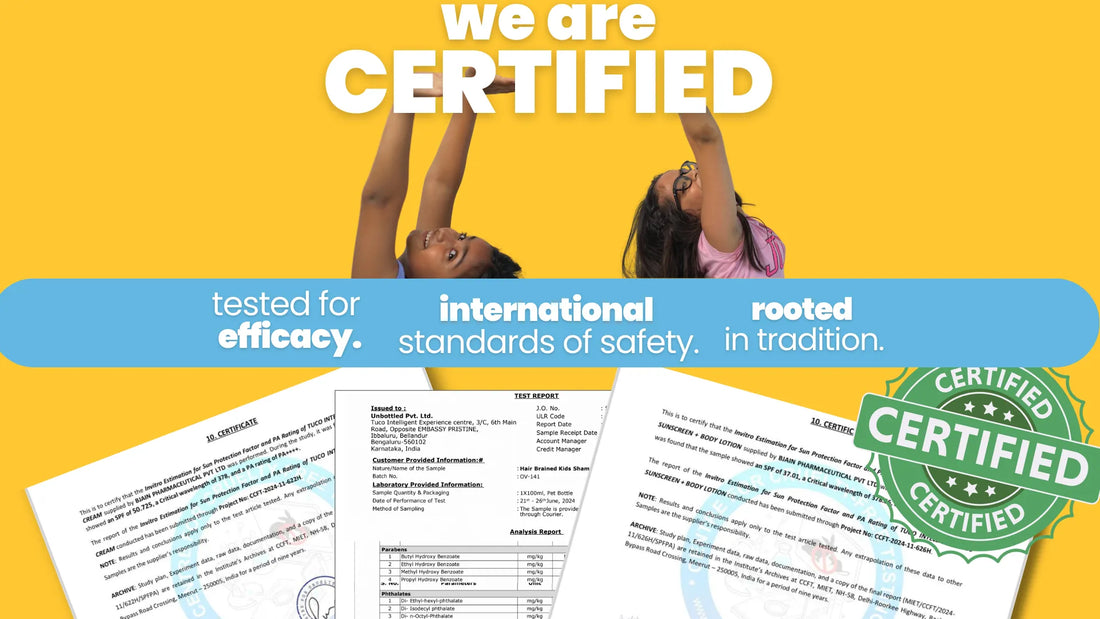 We're certified. Honest!
