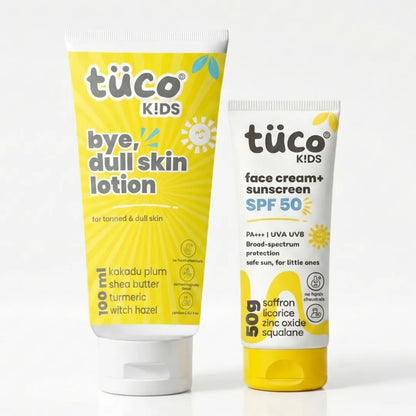 Top to Toe Kit: Dull Skin Lotion + Sunscreen SPF 50