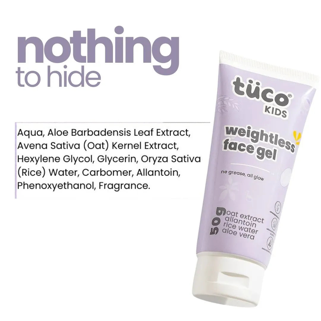 Non-greasy Face Gel for Kids