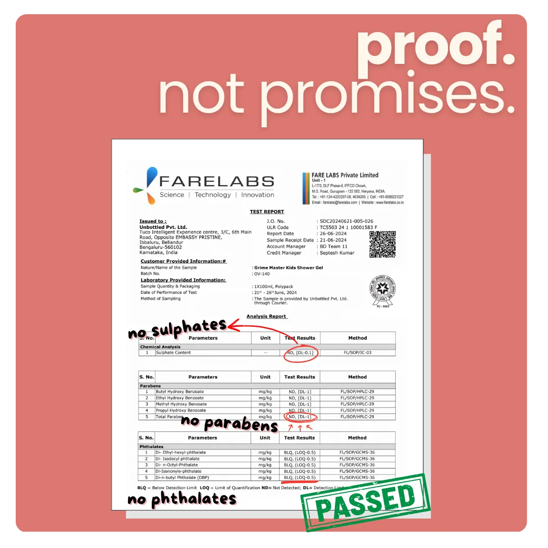 Tulsi Shower Gel For Kids!