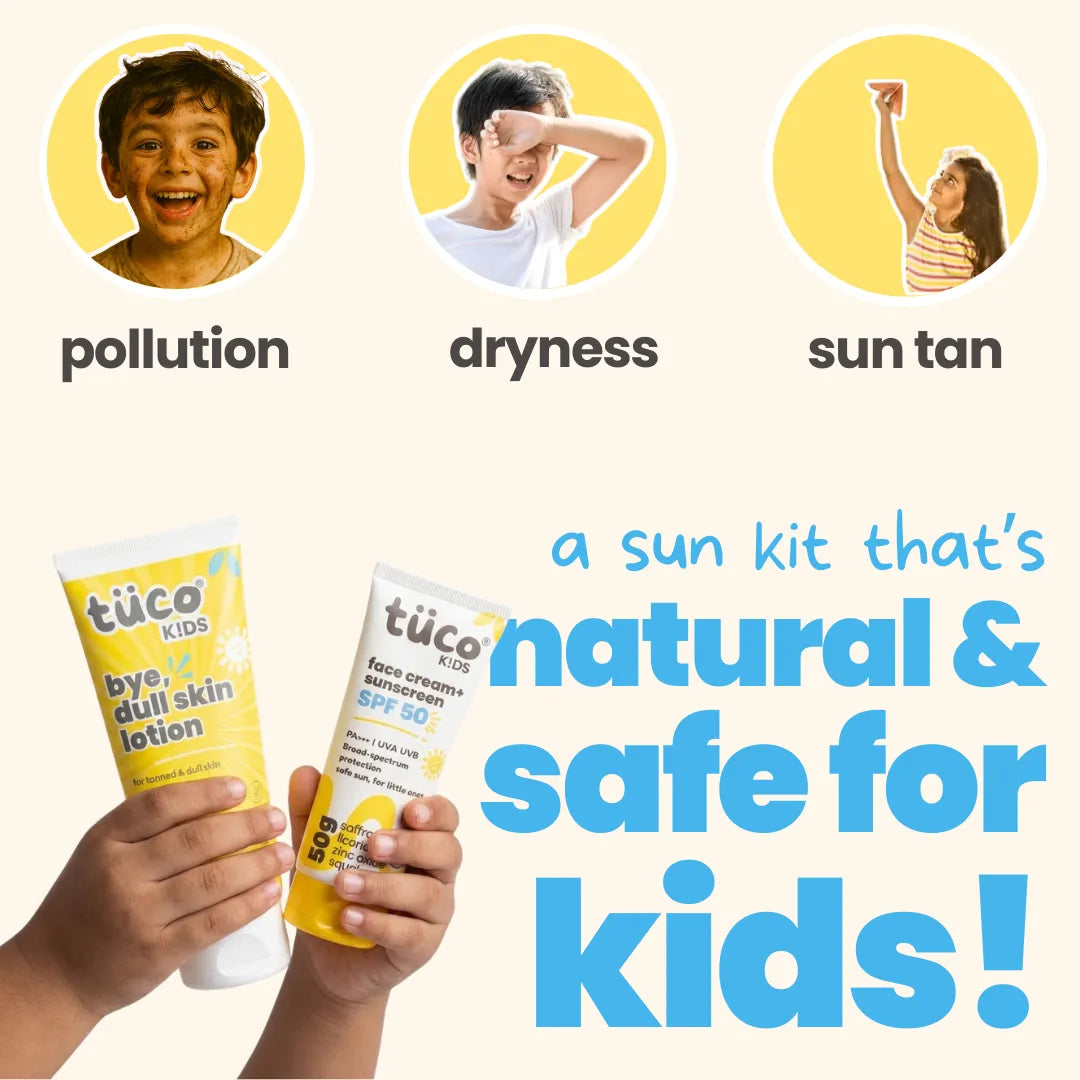 Top to Toe Kit: Dull Skin Lotion + Sunscreen SPF 50