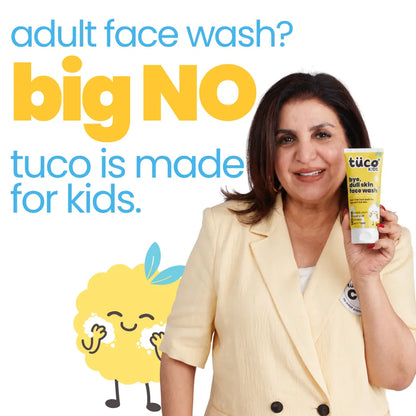 bye, dull skin face wash for kids - 100ml