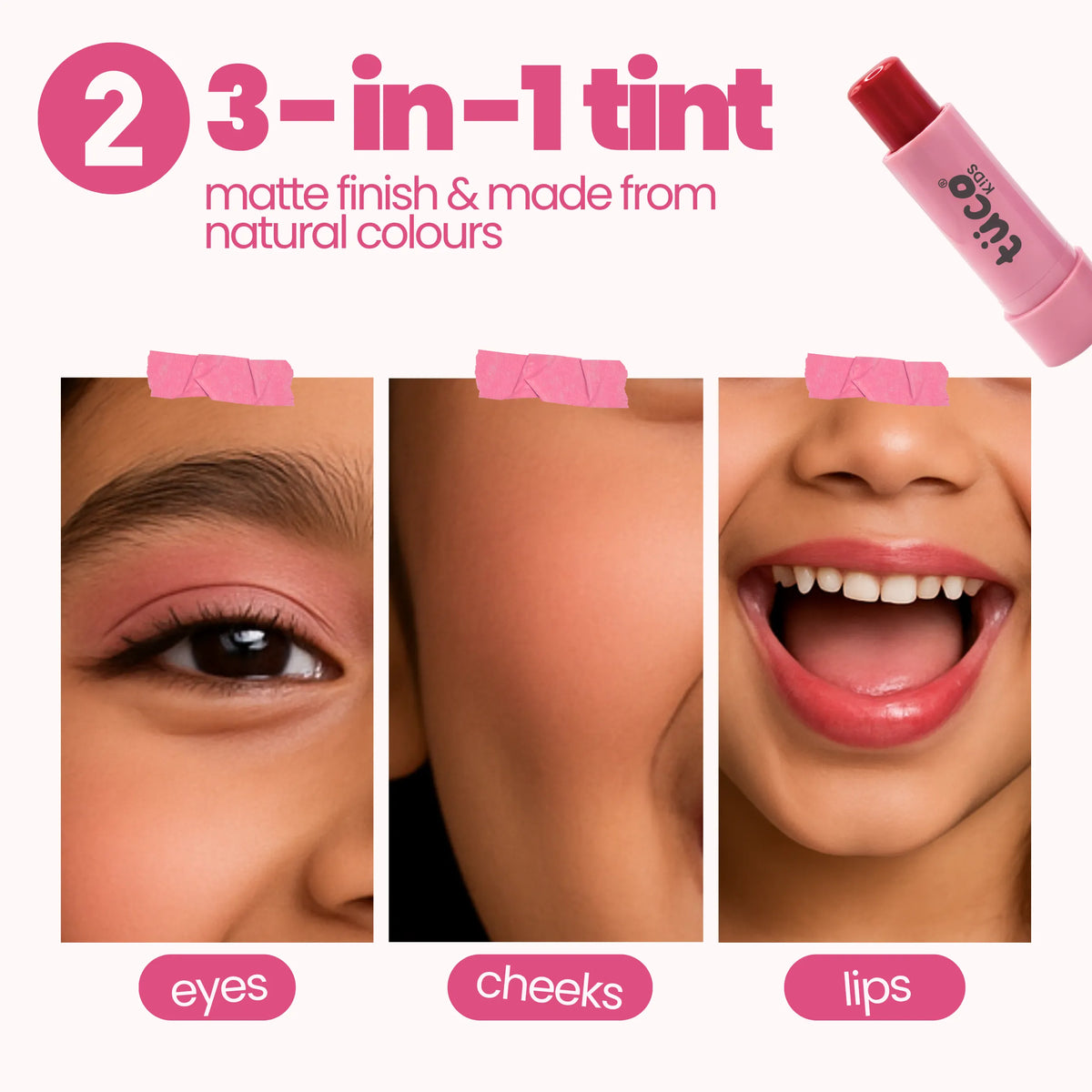 Hazelnut (Medium Shade) Face Tint & Yellow Nail Glam Kit