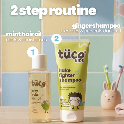Bye Dandruff Kit : Anti-Dandruff Shampoo 200ml + Hair Oil 100ml