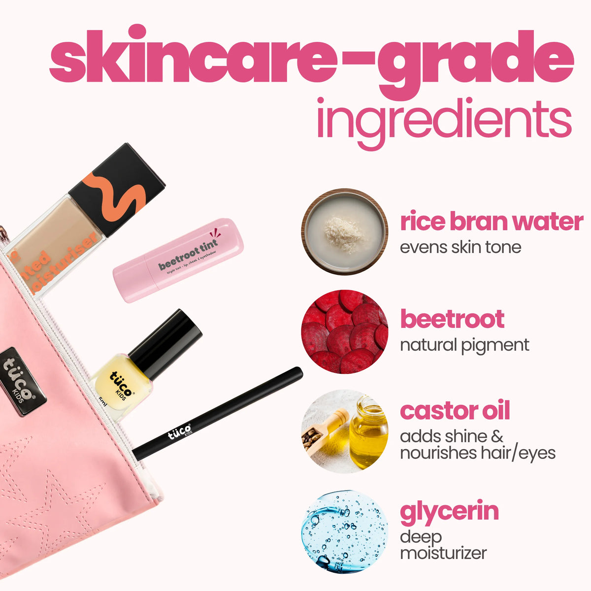 Hazelnut (Medium Shade) Face Tint & Yellow Nail Glam Kit