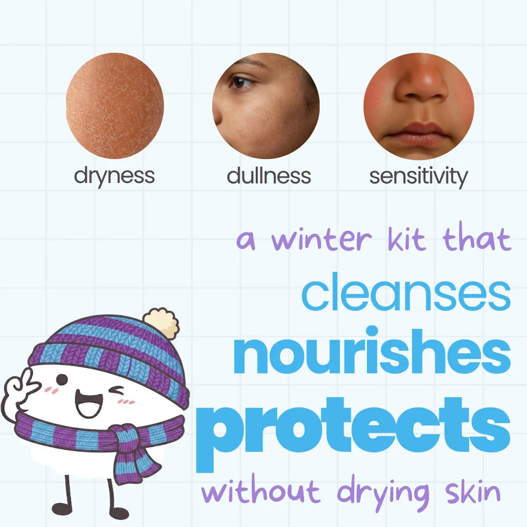Tuco Kids Daily Winter Kit SPF 50 for dryness, dullness and sensitivity in winter