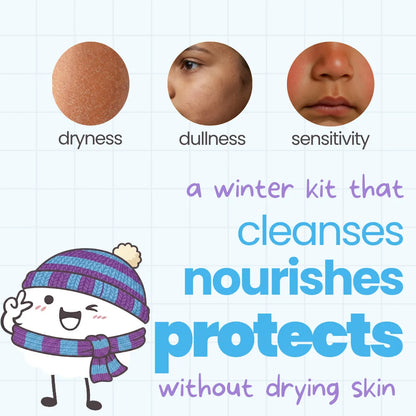 Tuco Kids Daily Winter Kit SPF 50 for dryness, dullness and sensitivity in winter