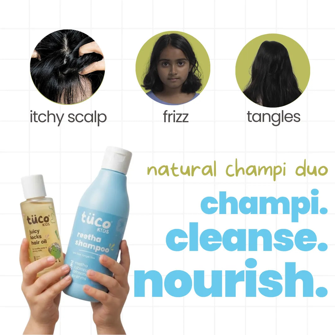 Champi Duo Regimen: Shampoo+Hair Oil