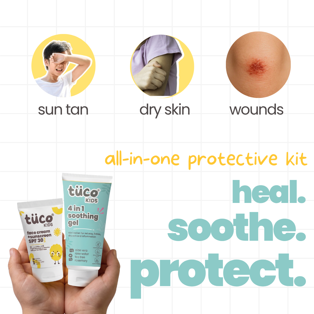 Natural Sunscreen (SPF 30) + Magic Gel: Gift Pack