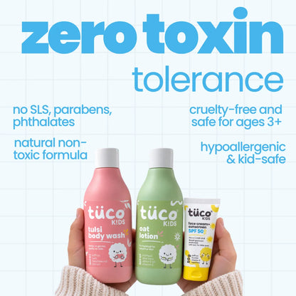 Tuco Kids Daily Winter Kit SPF 50 — zero toxin, SLS, paraben and phthalate-free